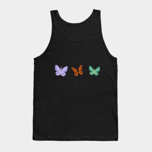 Butterfly T-shirt. Tank Top